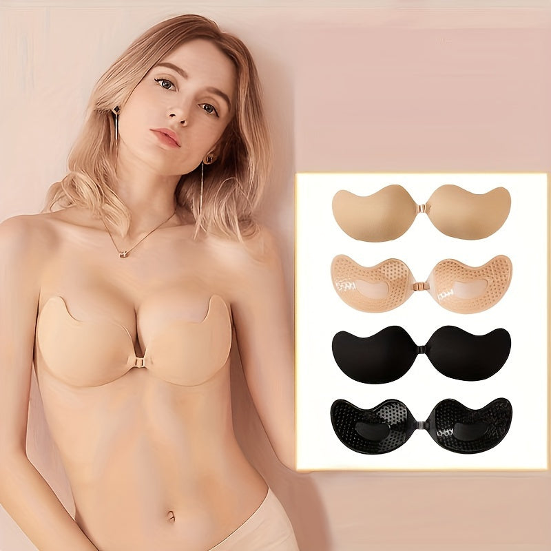 Invisible Stick-On Lift Bra, Strapless & Seamless Push-Up Self-Adhesive Bra, Soft & Supportive, Women's Lingerie & Underwear