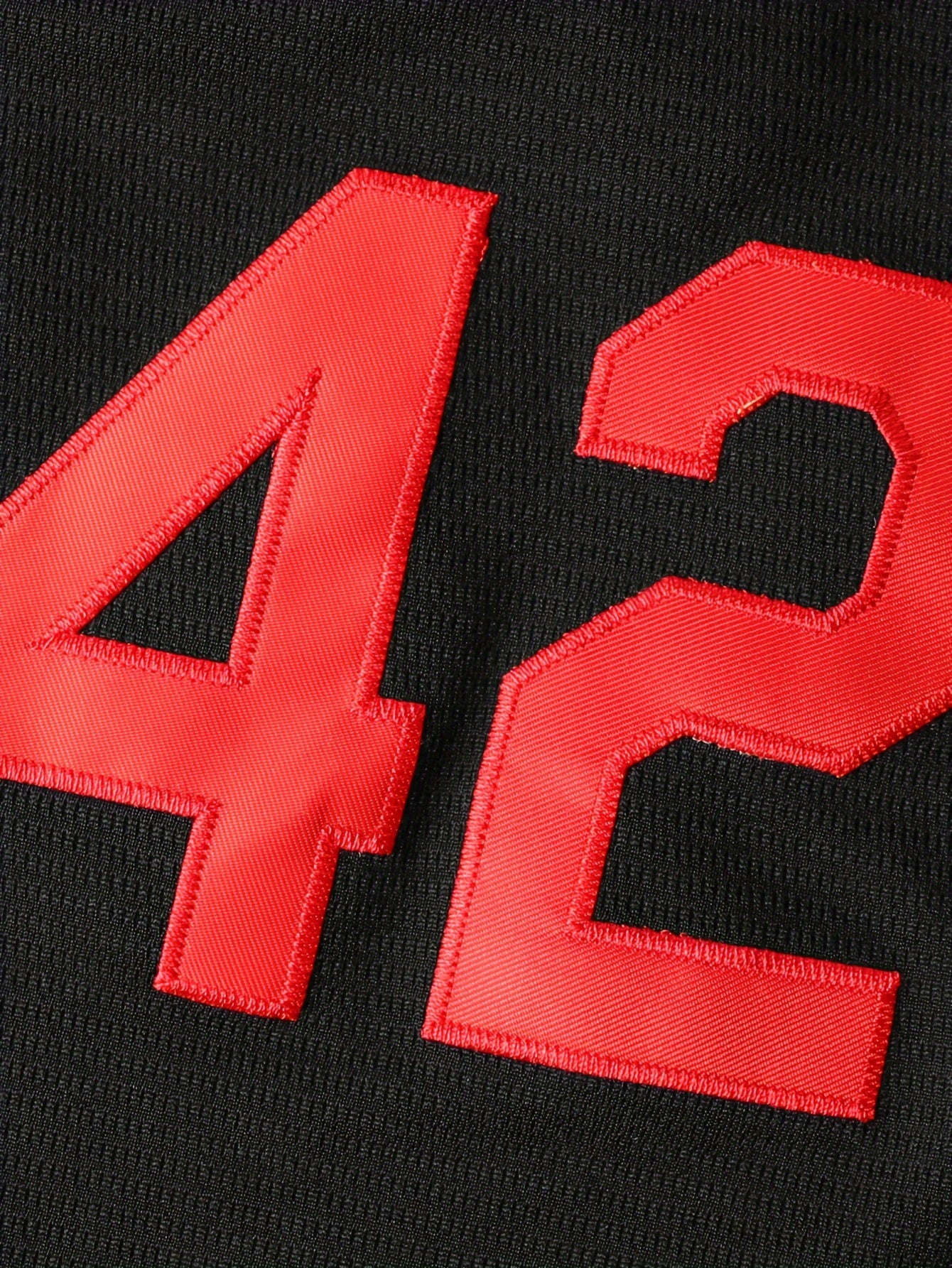 Baseball Jersey 42 Black Men's Sports Shirt | Stitched Number Baseball Jersey S-3XL