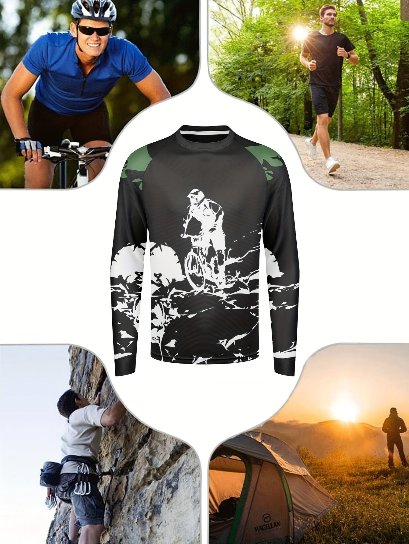 MTB Motocross Mountain Trekking Bike T-Shirt Clothing  | Perfect for Off-road Adventures 🚴‍♂️🚴‍♀️🏞️