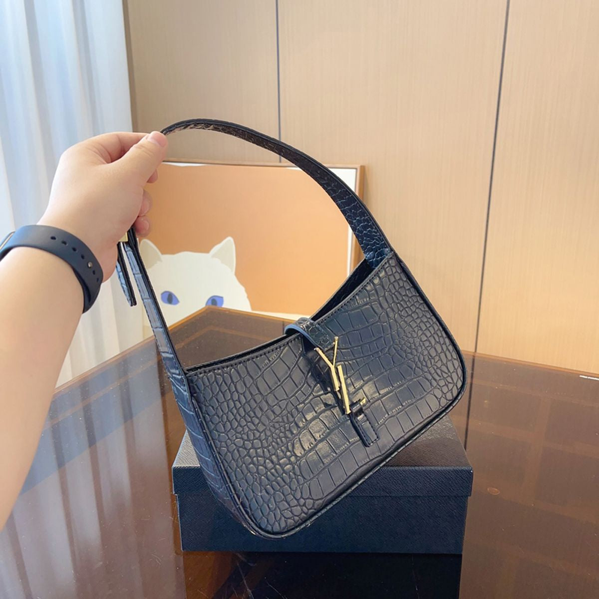 High Quality Cassandre Matelasse Wallets Luxury Women Wallet Mini Purses Crossbody Designer Bag Woman Handbag Shoulder Bags Designers Envelope Handbag Bags 001