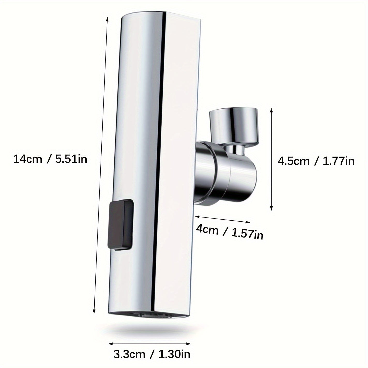 🚰 3 in 1 360° Waterfall Kitchen Faucet, Touch Kitchen Faucets, Faucet Extender for Kitchen Sink, Swivel Waterfall Kitchen Faucet for Washing Vegetables & Fruits 🚰