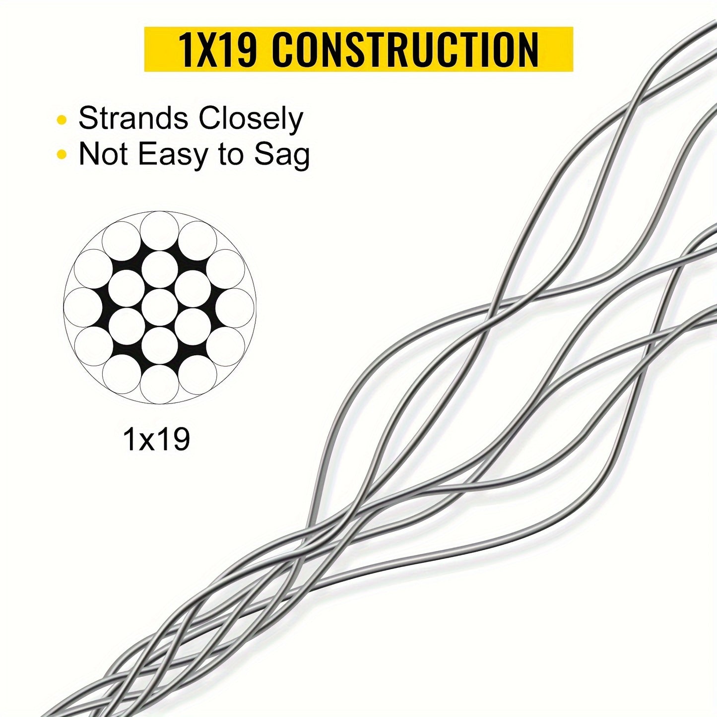 T316 Stainless Steel Cable - Durable and Corrosion-Resistant Wire Rope