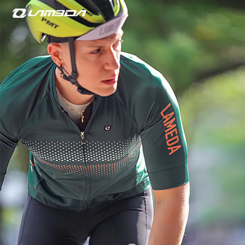 Men's Summer Cycling Jersey 🚴‍♂️ | Breathable, Quick-Dry MTB & Road Bike Shirt | Short Sleeve Sportswear