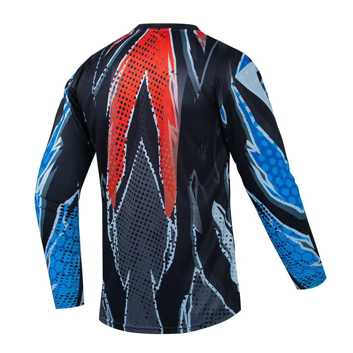 KEYIYUAN New Moto Bicycle Jersey Long Sleeve Mtb Cycling Wear Motocross T-shirt Mountain Bike Downhill Clothing Maillot Velo