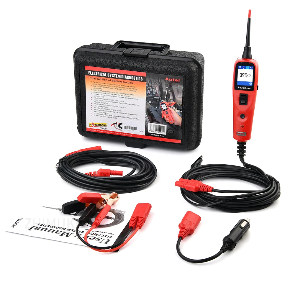 🔧 Autel PowerScan PS100 Power Circuit Probe Kit - Automotive Circuit Tester 🔧