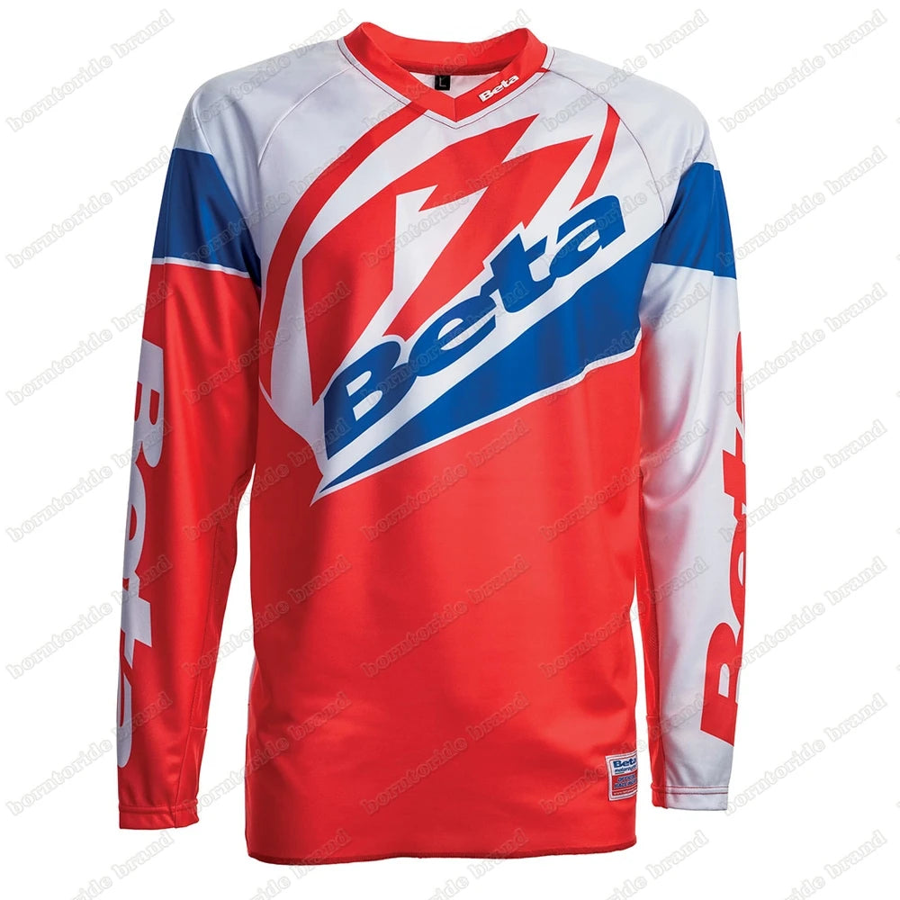 Offroad DH Cycling Shirt 🏞️ | Men’s Downhill MTB Racing Jersey