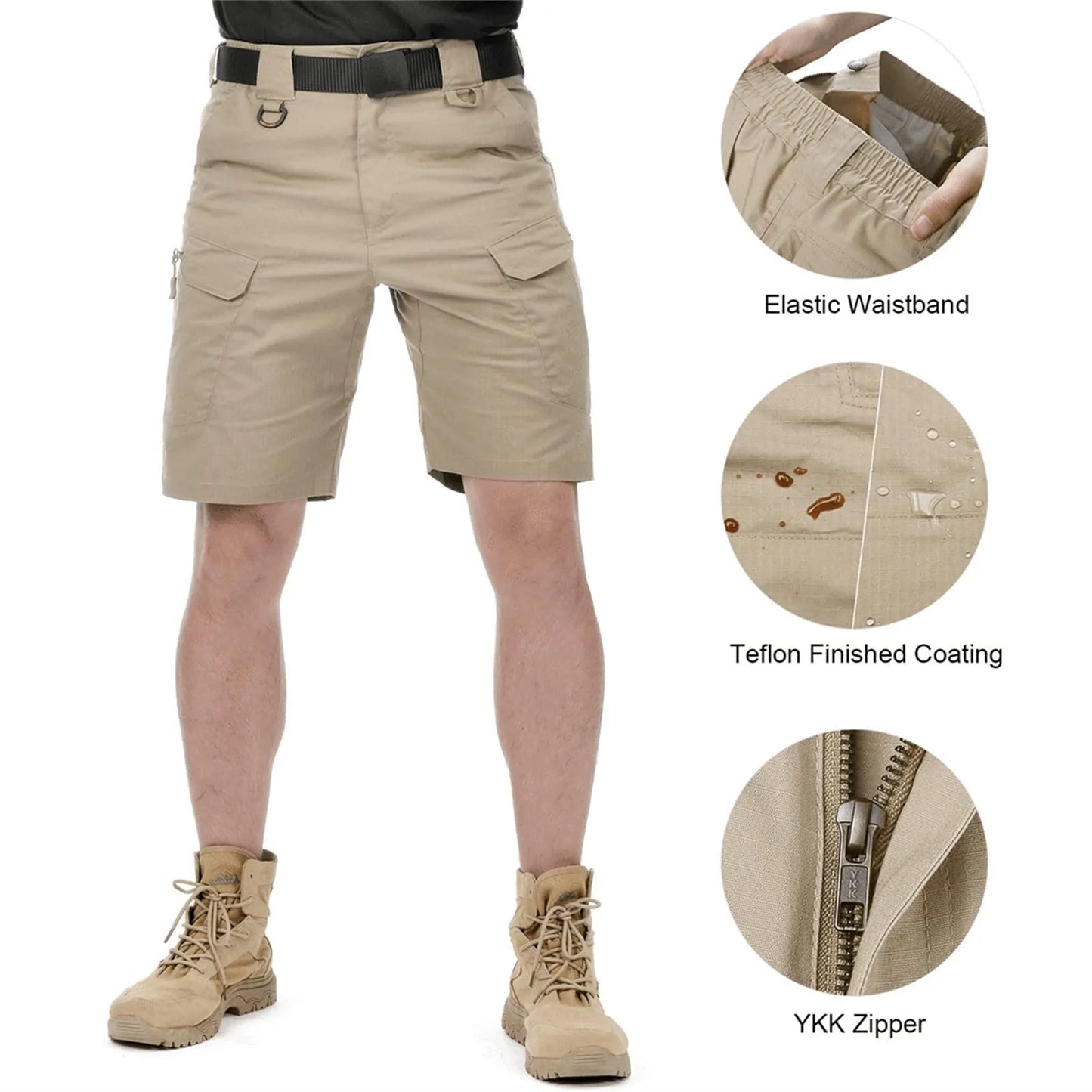 🪖 Tactical Breathable Camouflage Cargo Shorts | Men's Summer Hiking & Training Overalls