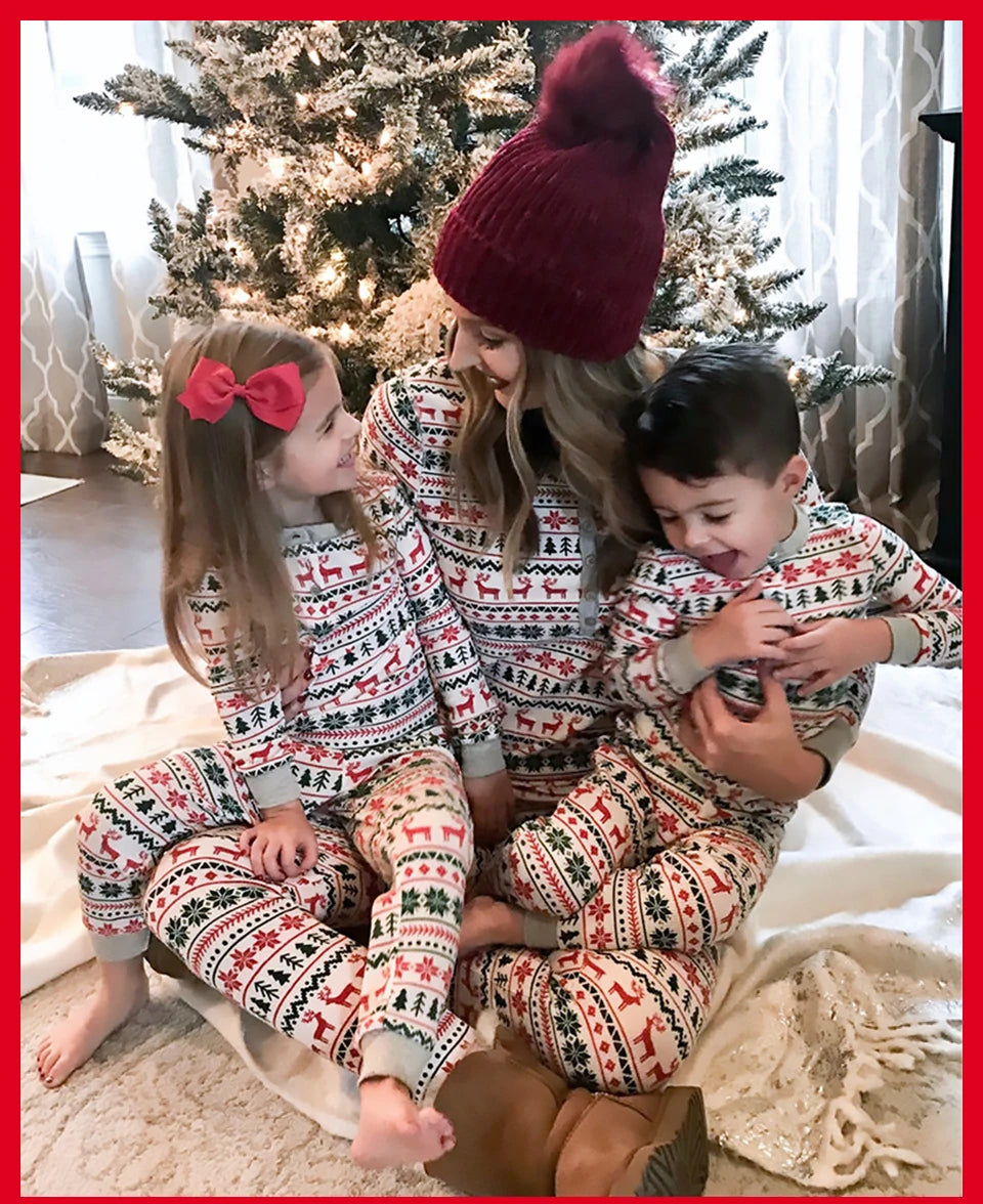 Christmas Family Matching Pajamas – New Year & Xmas PJs for the Whole Family! 🎄✨