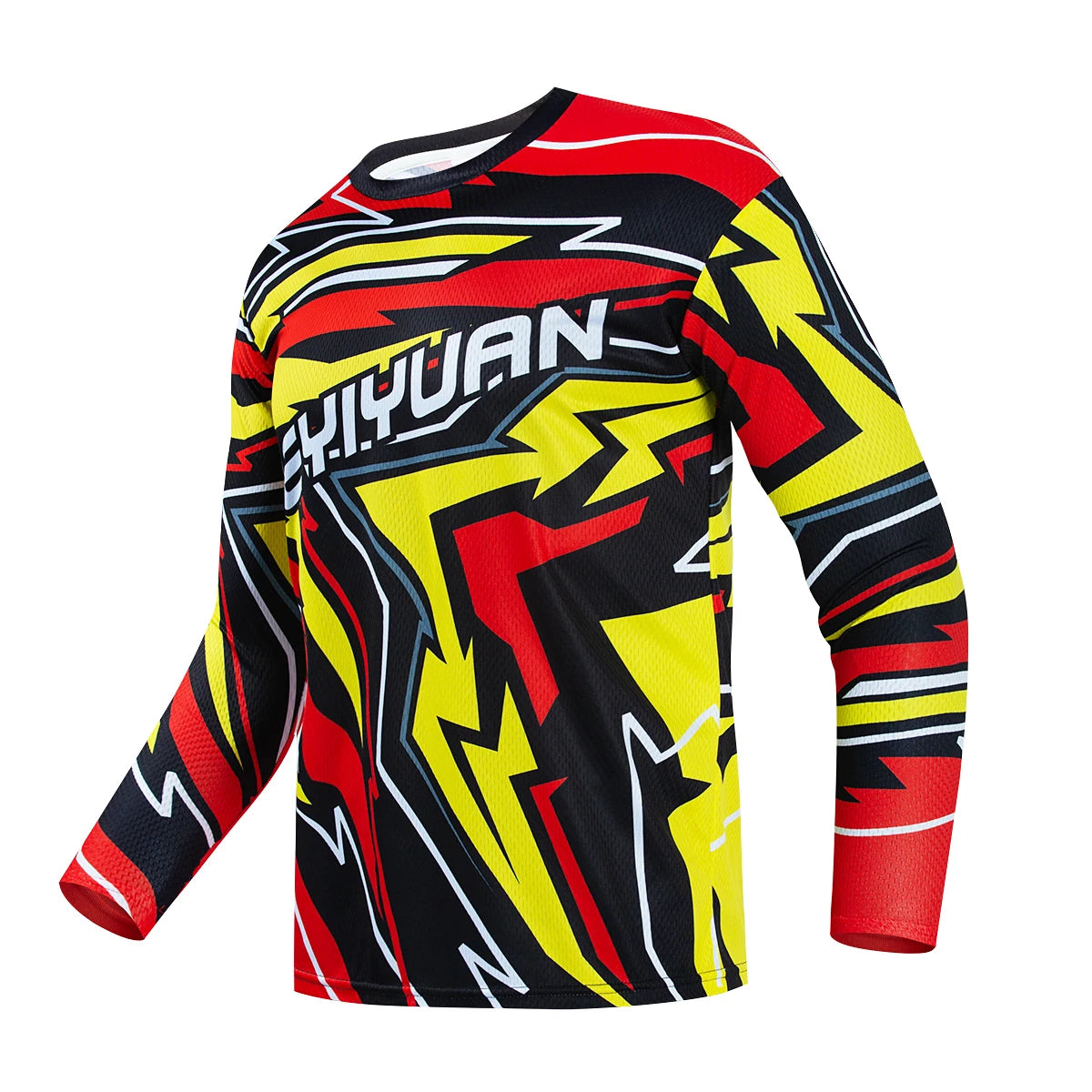 Men's Long Sleeve MTB & Motorcycle Jersey 🚵‍♂️🏍️ | Quick-Dry Downhill Cycling Shirt | Breathable Ciclismo T-Shirt