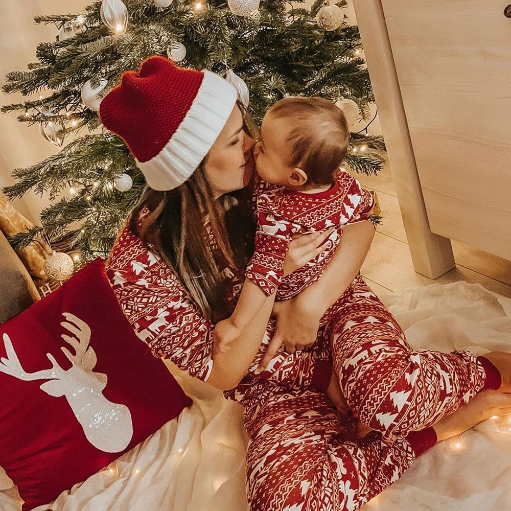 Christmas Pajamas Sets - Stylish Festival-Themed Family Set! 🎉👨‍👩‍👧