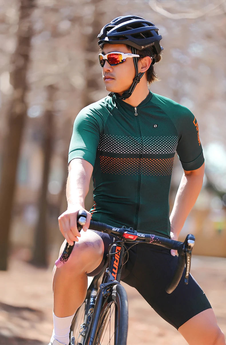 Men's Summer Cycling Jersey 🚴‍♂️ | Breathable, Quick-Dry MTB & Road Bike Shirt | Short Sleeve Sportswear