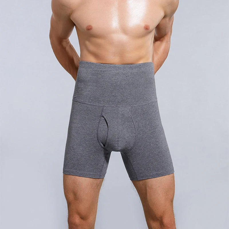 Men's Boxer Underwear | Cotton Waistband Anti-Wear High Waist Sports Men’s Panties | Comfortable Male Boxer Shorts