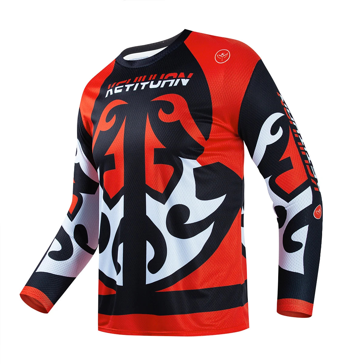 Men's Long Sleeve MTB & Motorcycle Jersey 🚵‍♂️🏍️ | Quick-Dry Downhill Cycling Shirt | Breathable Ciclismo T-Shirt