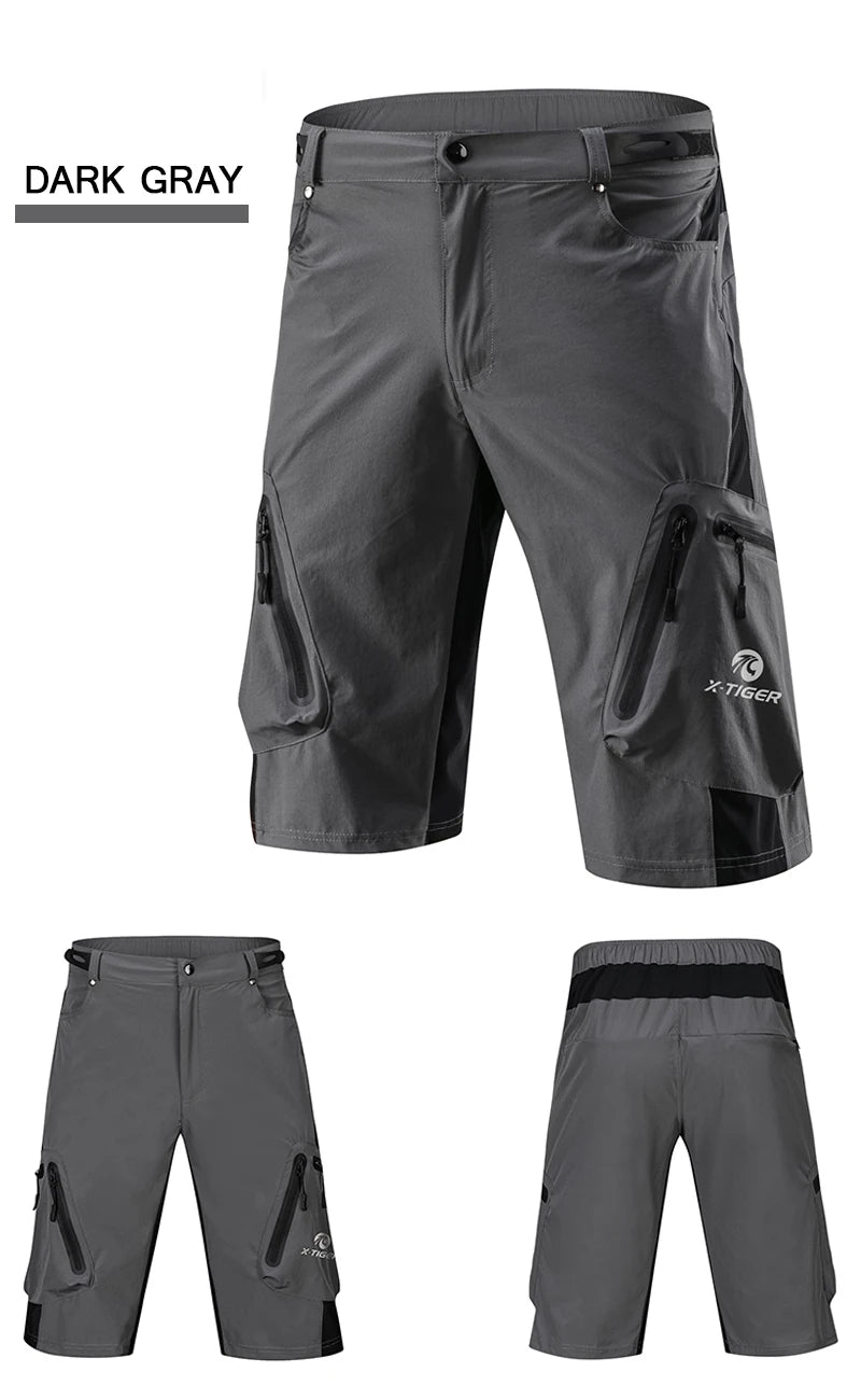 Men's MTB Bike Shorts 🚴‍♂️ | Loose Fit, Lightweight, Quick-Dry Cycling Shorts | Summer Outdoor Sports