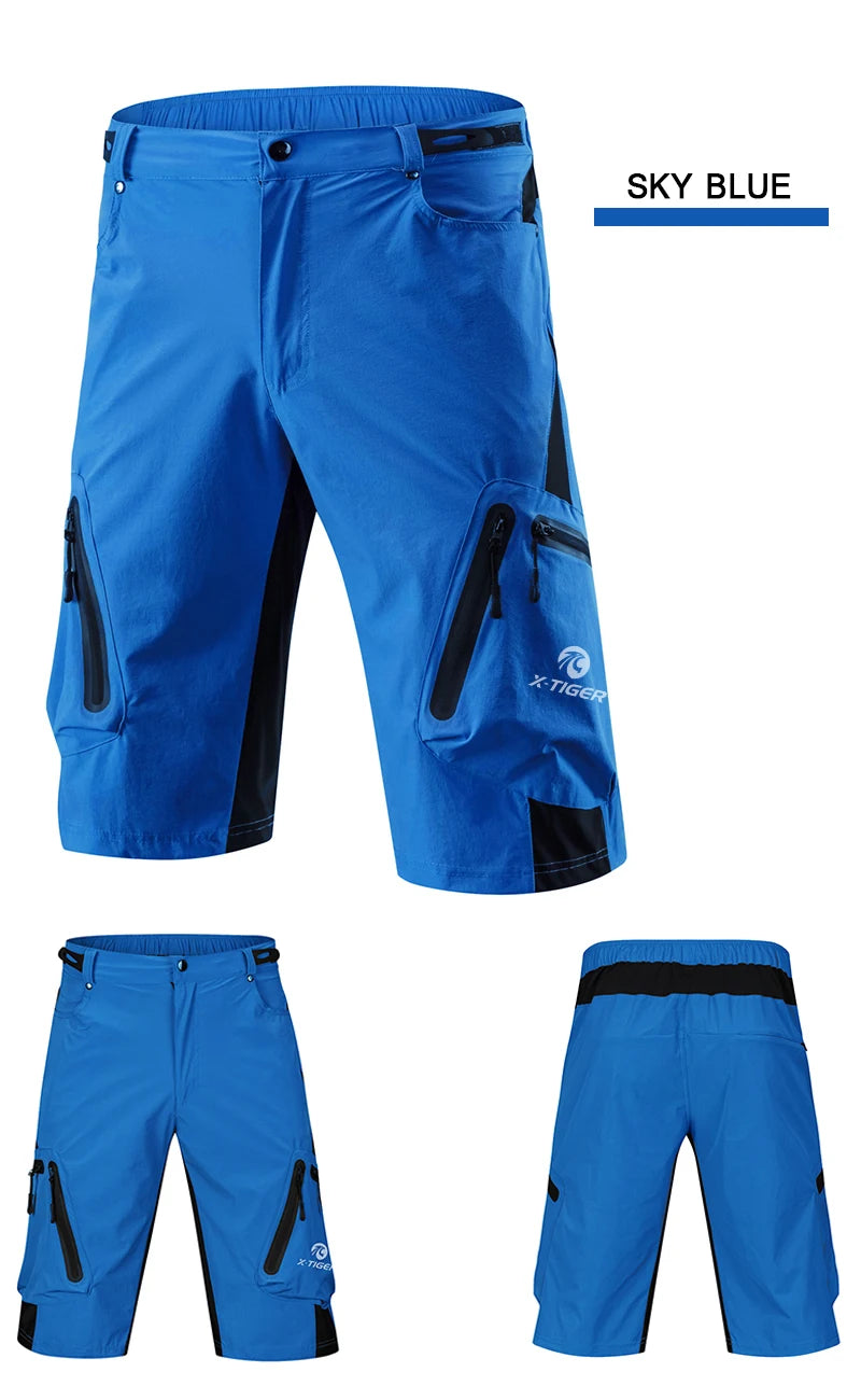 Men's MTB Bike Shorts 🚴‍♂️ | Loose Fit, Lightweight, Quick-Dry Cycling Shorts | Summer Outdoor Sports