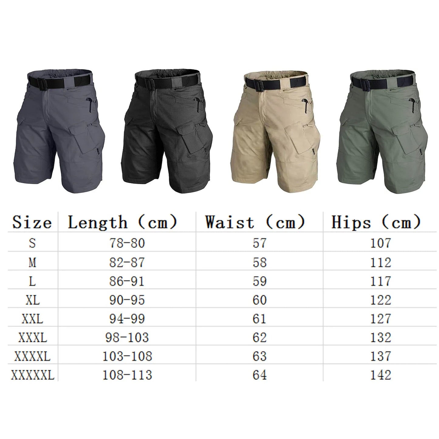 🪖 Tactical Breathable Camouflage Cargo Shorts | Men's Summer Hiking & Training Overalls