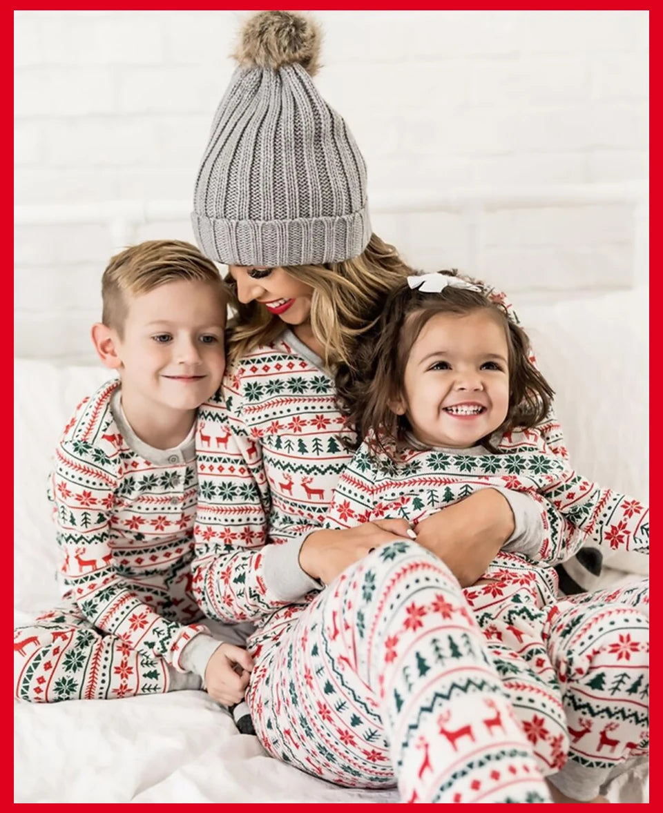 Christmas Family Matching Pajamas – New Year & Xmas PJs for the Whole Family! 🎄✨