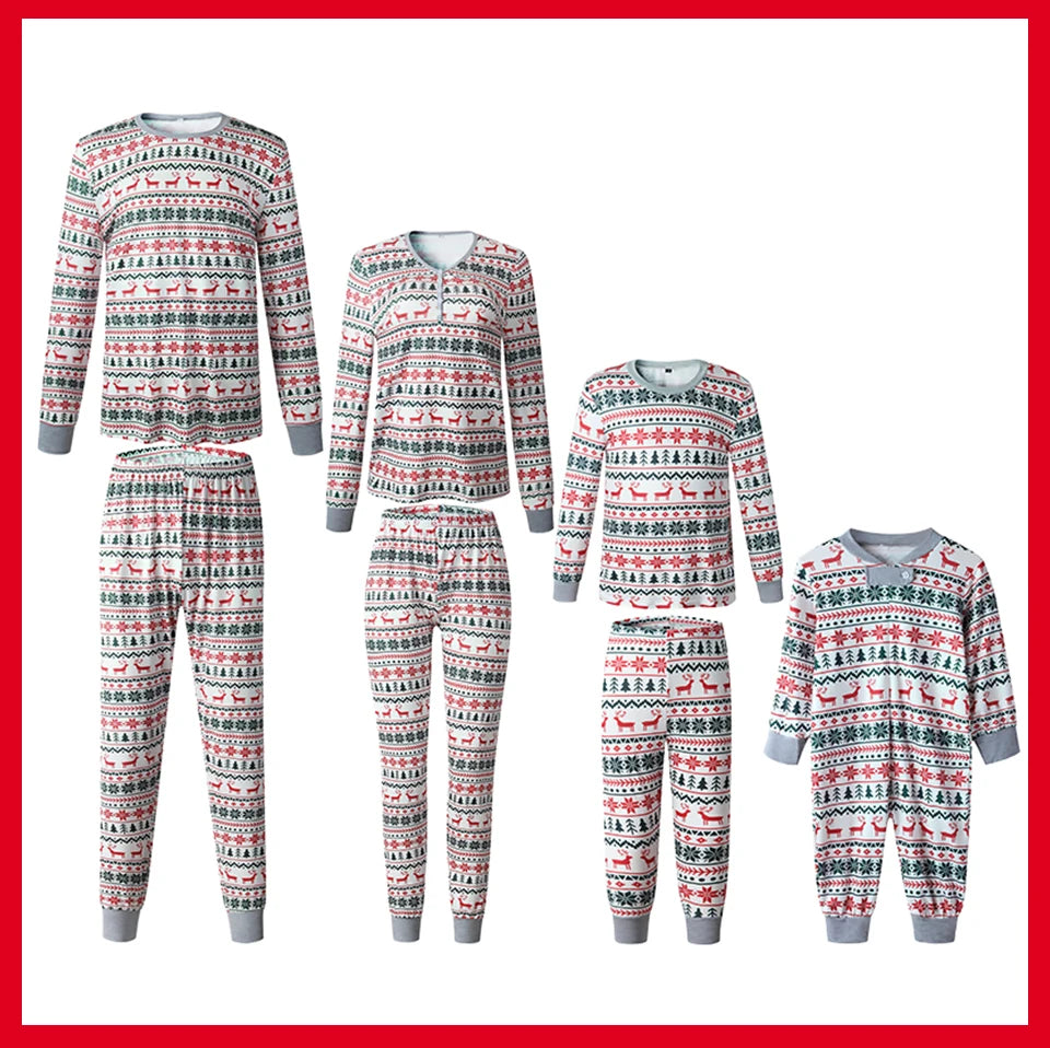 Christmas Family Matching Pajamas – New Year & Xmas PJs for the Whole Family! 🎄✨