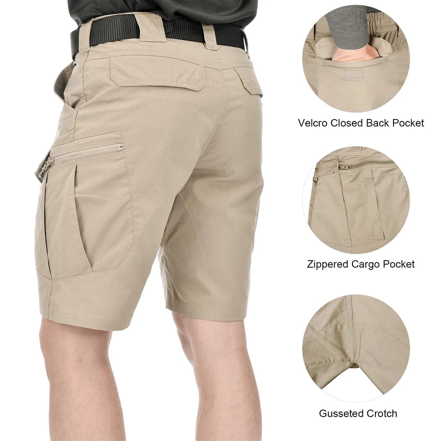 🪖 Tactical Breathable Camouflage Cargo Shorts | Men's Summer Hiking & Training Overalls