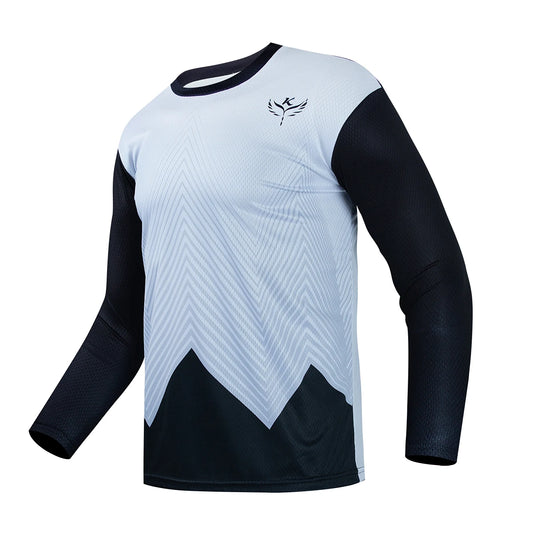 Men's Long Sleeve MTB & Motorcycle Jersey 🚵‍♂️🏍️ | Quick-Dry Downhill Cycling Shirt | Breathable Ciclismo T-Shirt