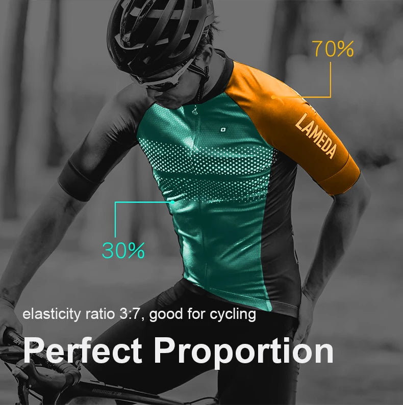 Men's Summer Cycling Jersey 🚴‍♂️ | Breathable, Quick-Dry MTB & Road Bike Shirt | Short Sleeve Sportswear