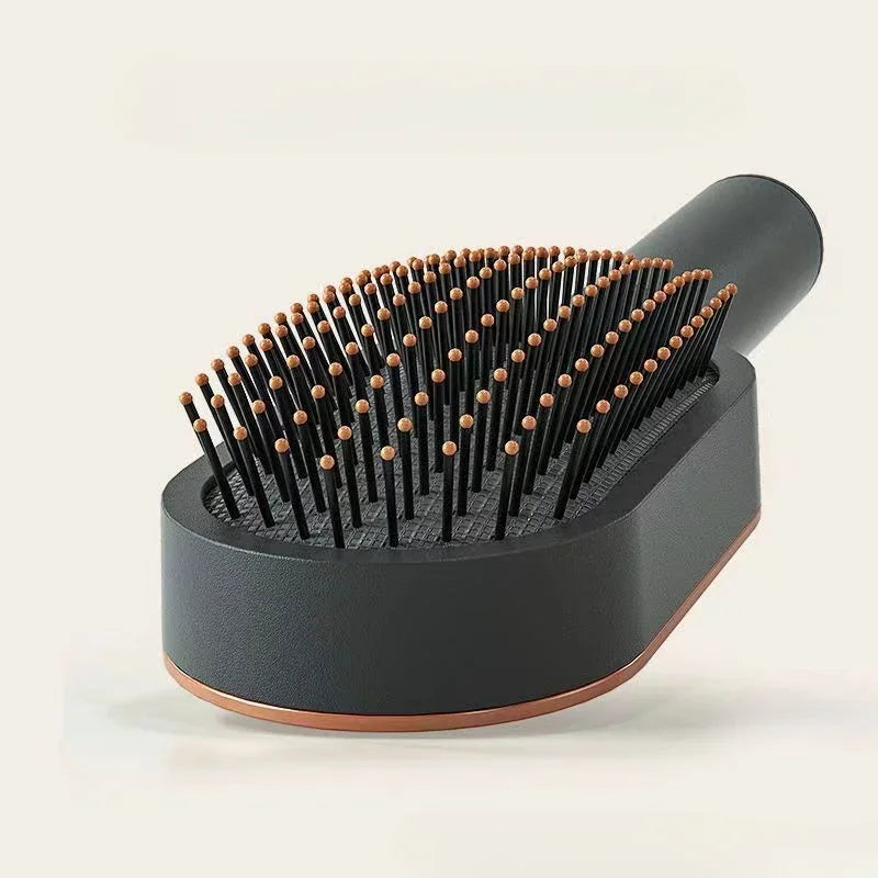 Self-Cleaning Hairbrush for Women - Scalp Massage Comb, Anti-Static, Hair Loss Prevention