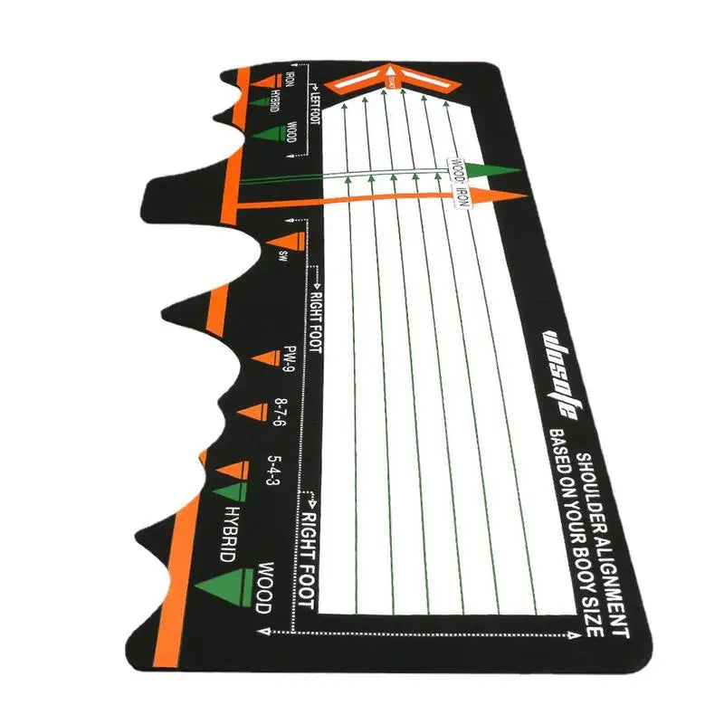 ⛳ Portable Golf Practice Putting Trainer Mat – Position Correction for Beginners