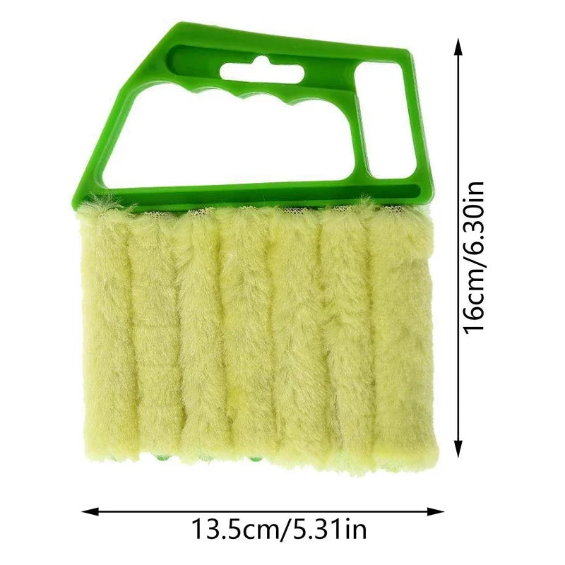 Window Cleaning Brush – Microfiber Air Conditioner Duster, Venetian Blind Blade Cleaner, Kitchen Tool