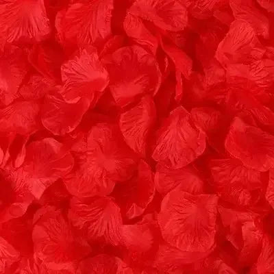 6000/100Pcs Silk Rose Petals | Romantic Fake Flower Petals for Weddings, Valentine’s & Party Decor