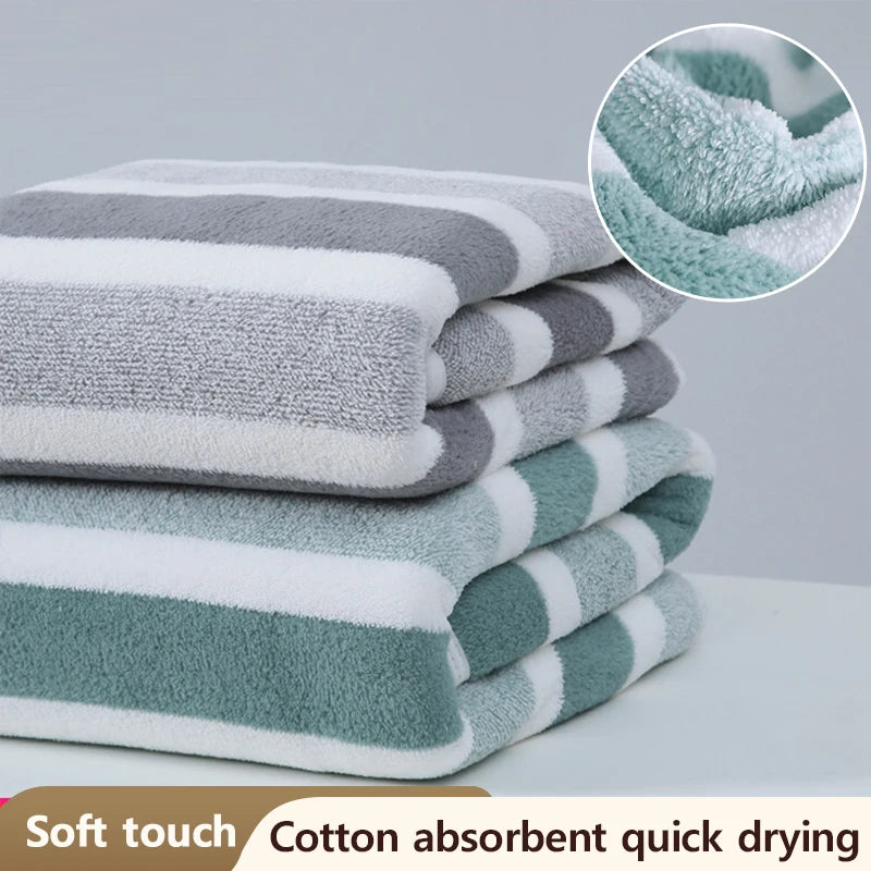 🛁 Upgrade Your Bathing Experience: Thickened Absorbent Bath Towel! 🌟