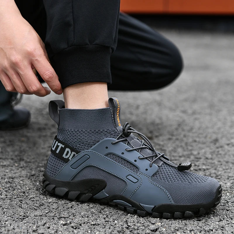 Men's Quick Dry Aqua Shoes | Slip-On Water Sneakers for Hiking & Wading