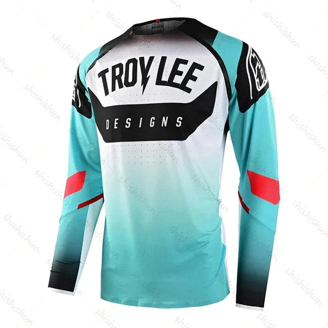 Men's Motocross Jersey MTB Downhill BMX Enduro Mountain Bike Shirt DH Motorcycle Gear