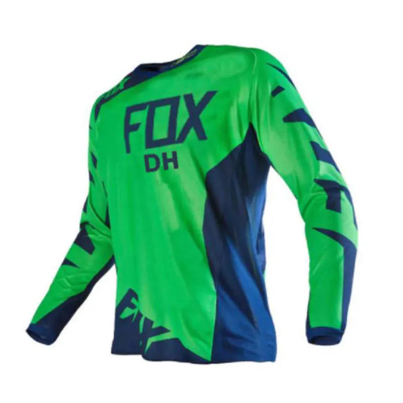 🔥 Long Sleeve Motocross Shirt for Men 🚴‍♂️ | MTB Downhill & Offroad Ready! 🏍️