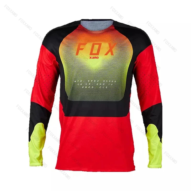 🚴‍♂️ All-Terrain MTB Downhill Jersey 🌟 | Men's Motocross Shirt for Every Ride 🌬️