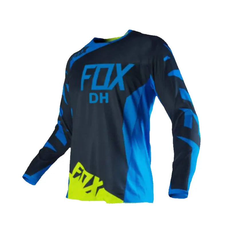 🔥 Long Sleeve Motocross Shirt for Men 🚴‍♂️ | MTB Downhill & Offroad Ready! 🏍️