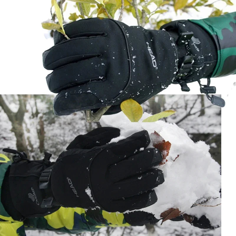 Black Snow Ski Gloves 🧤❄️