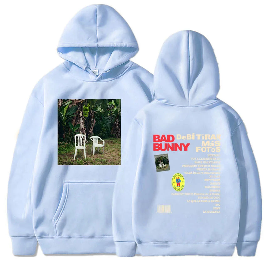 Debí Tirar MásFotos Hoodies 2025 Album Printing Sweatshirts Winter Casual Sudaderas Para Mujer Y Hombres