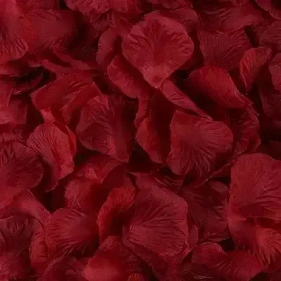 6000/100Pcs Silk Rose Petals | Romantic Fake Flower Petals for Weddings, Valentine’s & Party Decor