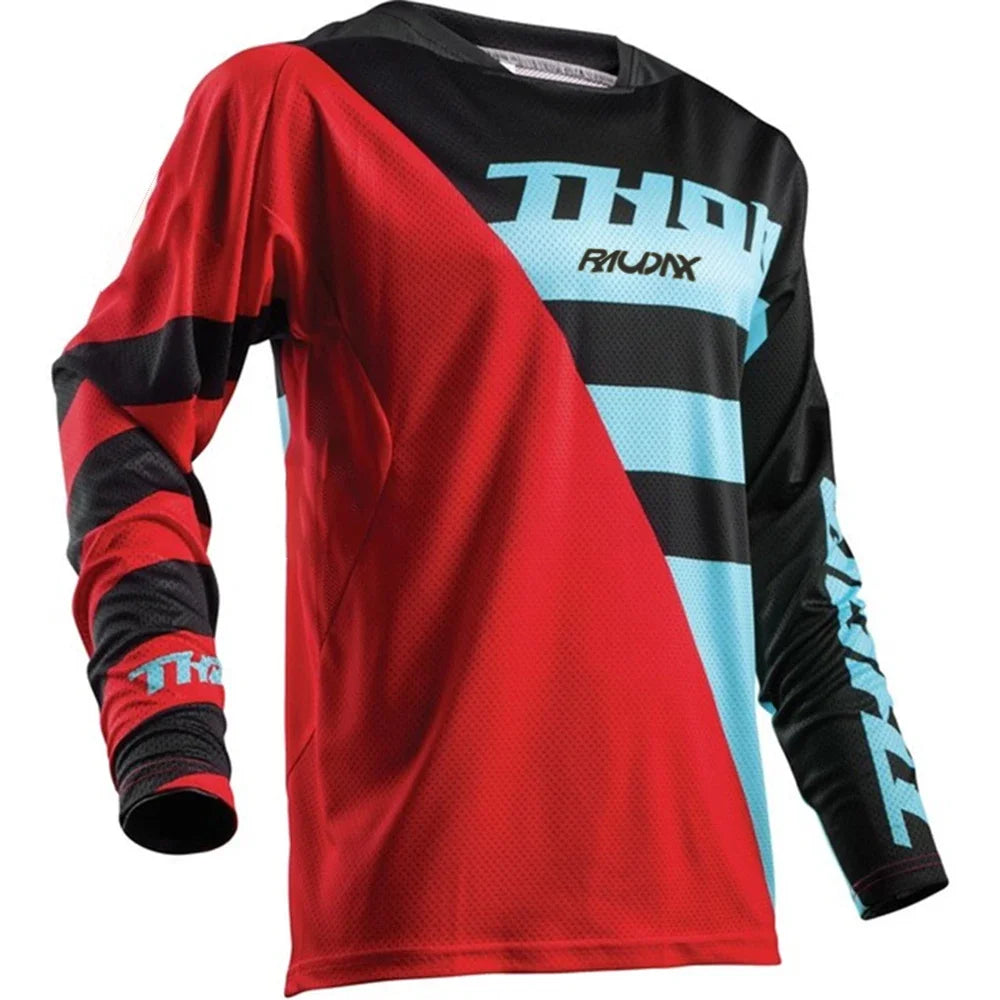 🌟 Downhill MTB Jersey 🚴‍♂️ | Men's Long Sleeve Shirt for Extreme Rides 🚵‍♂️