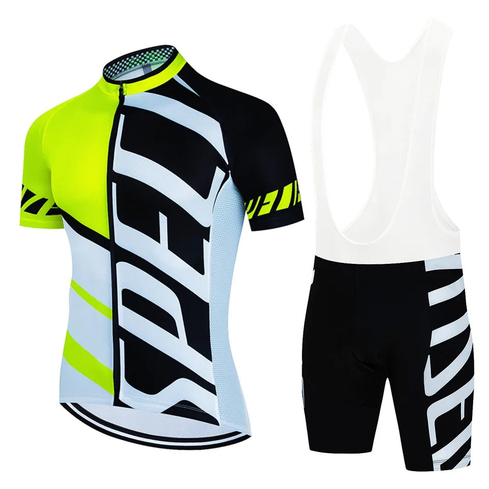 Men's Summer Cycling Jersey Set 🚴‍♂️ | Breathable Quick-Dry MTB Bike Suit | Ropa Ciclismo