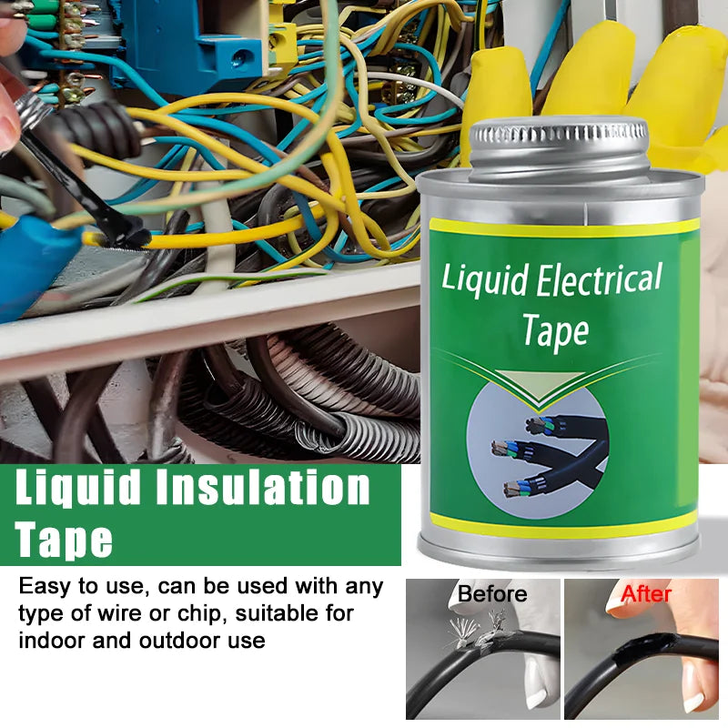 🌟 Seal the Deal with Liquid Electrical Tape! Perfect for DIY Enthusiasts & Pros! 🔌💧