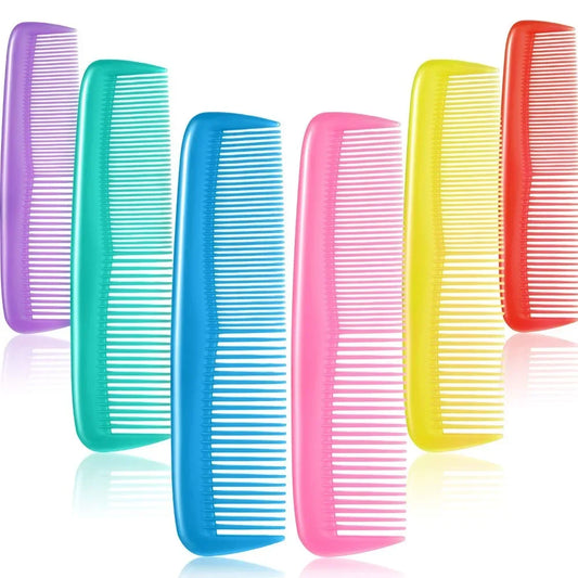 ✨ 12Pcs Anti-static Mini Double-Sided Hair Combs | Professional Beard & Hair Styling Tools Set 🌟