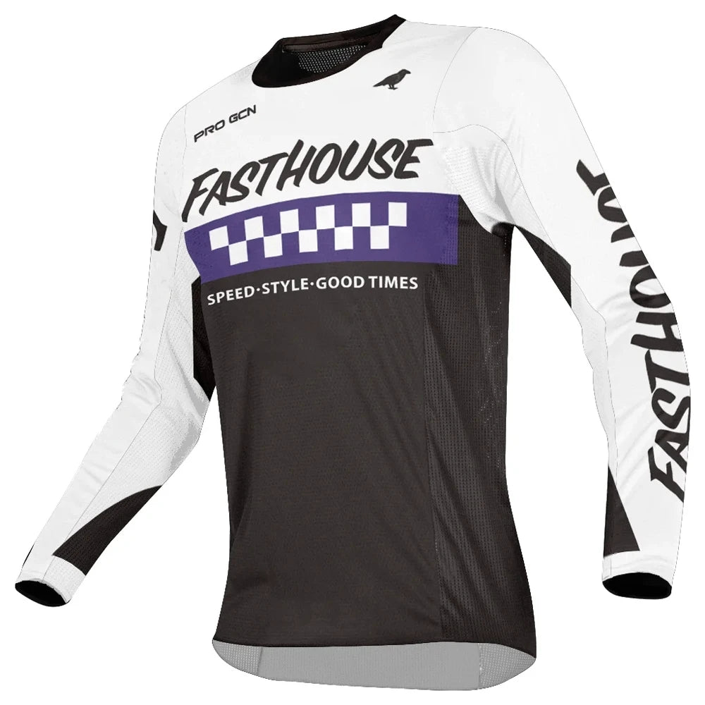 Performance MTB Cycling Jersey 🚴‍♀️ | Motocross Downhill Shirt