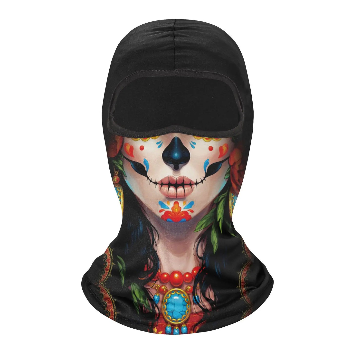 Skull Face Motorcycle Balaclava | Quick-Dry, Windproof & UV Protection | Outdoor Sports & Ski Mask for Men & Women