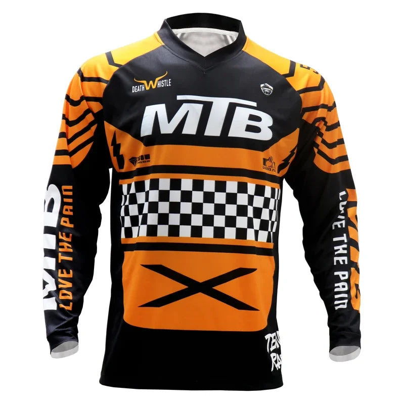 🚵‍♂️ MTB & Motocross Jersey | BMX DH Downhill Cycling Shirt 🚵‍♀️