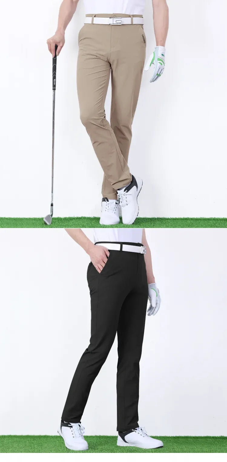 Summer Golf Pants for Men 🌞 | Breathable & Stretchy Quick-Dry Sports Trousers