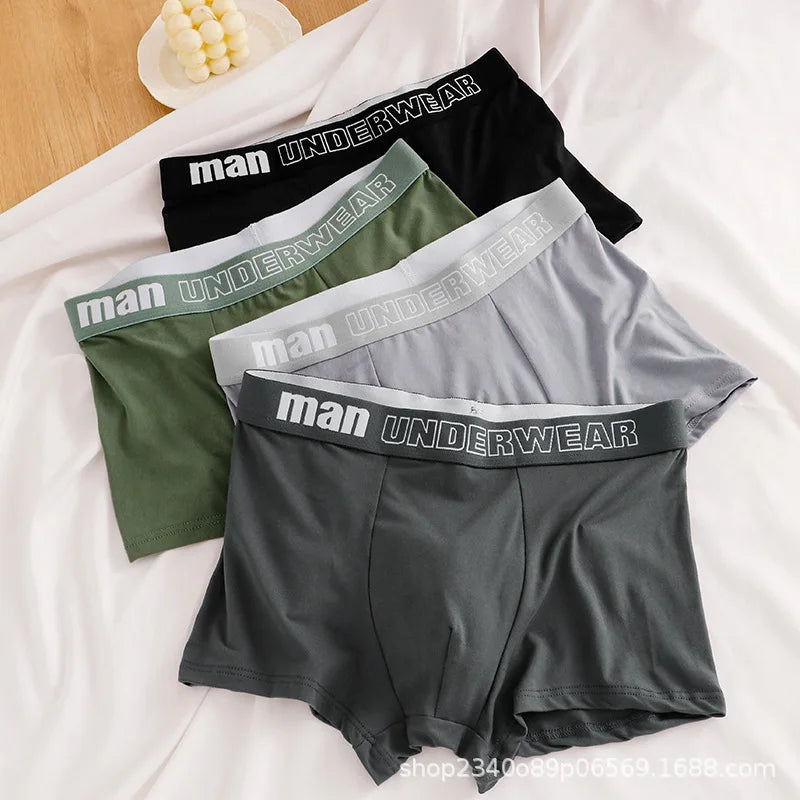 Men's Boxer Briefs 🩳 Soft Breathable Cotton Underwear | Sports Underpants L-XXL