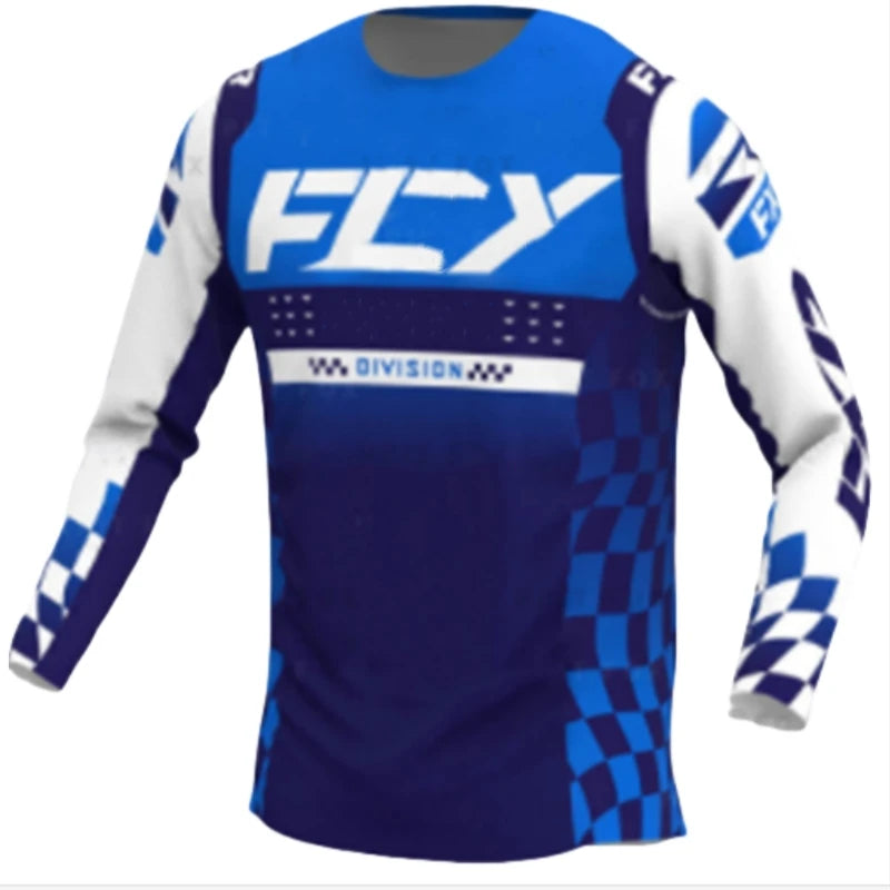 MTB Downhill Motocross Jersey | Enduro BMX Cycling Shirt for Men & Women | Breathable Bike Maillot