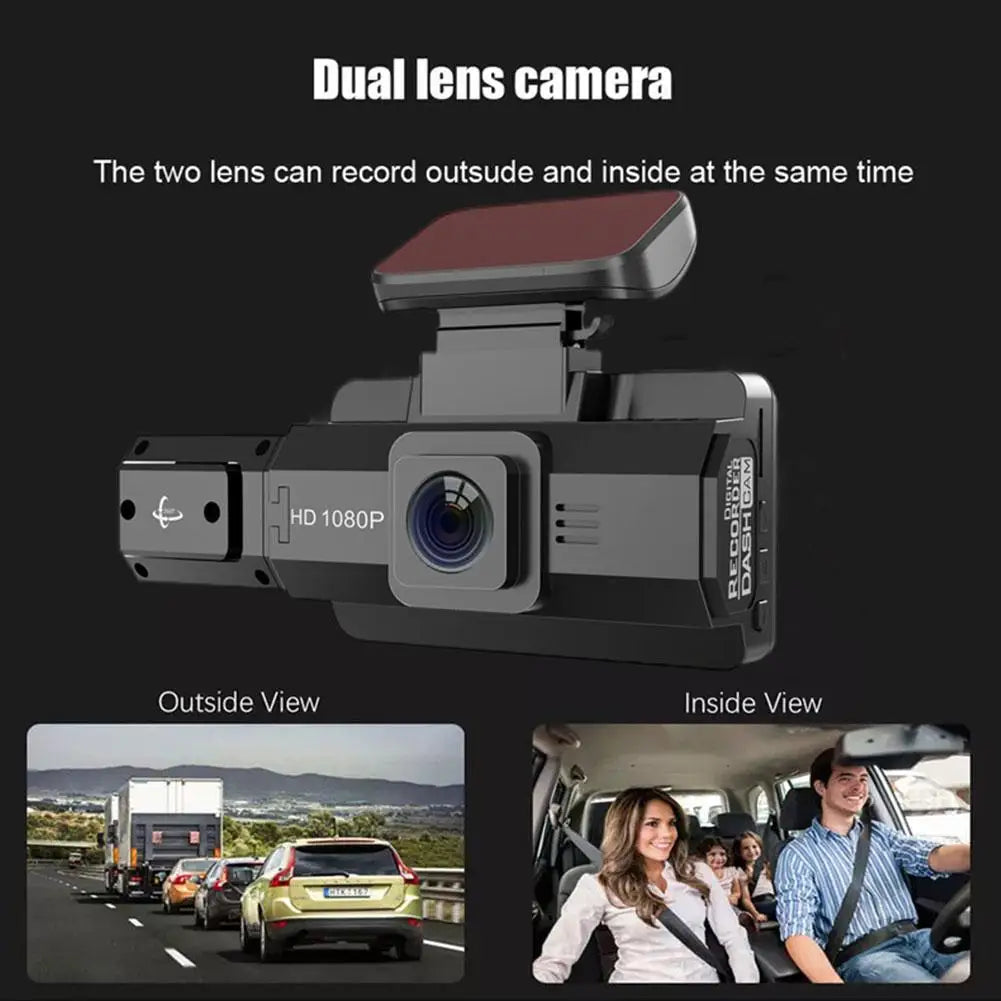 Upgrade Your Car Safety with This Dual 1080P HD Dash Cam! 🚗📸