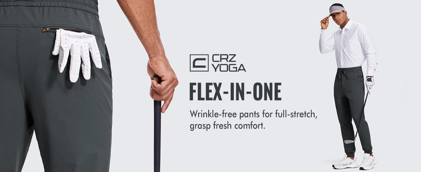 Men's Golf Pants ⛳ | Quick-Dry, Breathable, Stretch Trousers for Leisure & Sports